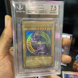 Yu-Gi-Oh Dark Magician 2002 Starter Deck Yugi Unlimited SDY-006 BGS 7.5 - Image 2