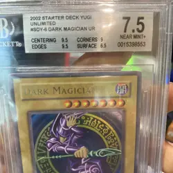 Yu-Gi-Oh Dark Magician 2002 Starter Deck Yugi Unlimited SDY-006 BGS 7.5 - Image 4