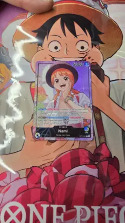 Nami (OP11-041) Alt Whole Cake Island One Piece Card Game Exclusive - Image 1
