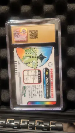 POP 1!! Cacturne #120 2003 Bandai Zukan Pokemon Card CGC PRISTINE 10!! - Image 2