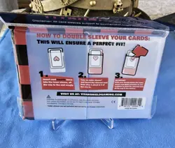 200 Sleeves TITANSHIELD (Exact Fit) CARD PROTECTION SLEEVES Best for TCG cards - Image 2