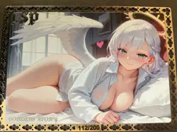 Goddess Story Gold METAL Card - Serial Number #112/200! Anime Girl Demon *READ* - Image 1