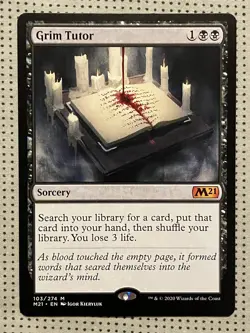 Grim Tutor Core Set 2021 Regular - Image 1