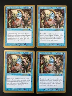 MTG- Fact or Fiction x4 - 2002 Sydney World Championship Deck - Image 1