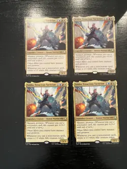 Sokka, Tenacious Tactician X4X NM/M Avatar The Last Airbender TLA Magic MTG - Image 1