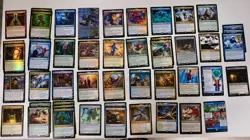 Magic: the Gathering Card Lot SpiderMan, Final Fantasy and Foundations - Image 1