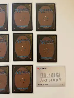Final Fantasy MtG Card Lot (FIC , FIN, FCA, Art Series) - Image 5
