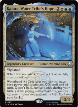 Katara, Water Tribe's Hope R Avatar: The Last Airbender 231 NM MTG - Image 1