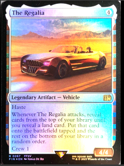 The Regalia R 0267 Non Foil FINAL FANTASY FIN MTG - Image 1