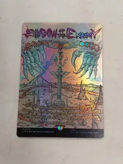 MTG Shadow of the Enemy - Foil - Borderless Poster, The Lord of the Rings: #272 - Image 1