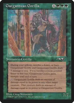 Gargantuan Gorilla Alliances LP MTG - Image 1