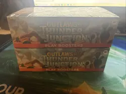 Magic the Gathering OUTLAWS OF THUNDER JUNCTION PLAY BOOSTER BOX Sealed X2 - Image 2