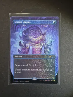 MTG Serum Visions (R 2338) Confetti Foil Secret Lair: Furby - Image 1