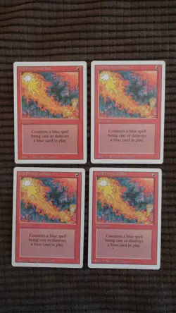 Magic: the Gathering / MtG Red Elemental Blast x4 Revised - Image 1