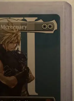 Cloud, Midgar Mercenary (Borderless) Final Fantasy Regular #0375 MTG - Image 5