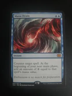 Mana Drain Double Masters 2022 Regular NEAR MINT - Image 1