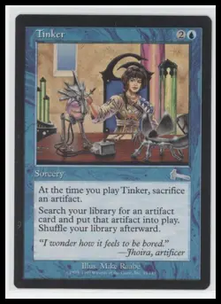 ?? MTG Tinker - Urza’s Legacy - Uncommon (Regular) - Image 1