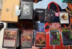 MTG Heads I Win, Tails You Lose EDH Deck Unsealed, Sleeved w/ Box and Coin - Image 1