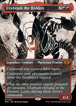 Urabrask the Hidden - MTG MUL Multiverse Legends - NM/MINT - Image 1