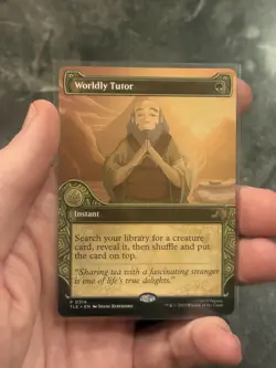 Worldly Tutor (Showcase) Avatar: The Last Airbender: Eternal-Legal Regular - Image 1