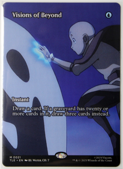 Visions of Beyond (Borderless) #21 M Non-Foil NEW MTG TLA - Image 1