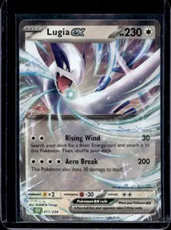 2023 Pokemon Classic Collection Lugia Venusaur & ex Deck #017/034 - Image 1