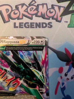 Pokemon XY Roaring Skies M Mega Rayquaza ex 76/108 Ultra Rare - Image 3