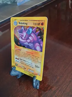 Pokemon TCG Aquapolis E-Reader Nidoking Holo H18/H32 Holo E Series - Image 2