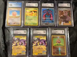 Mixed Graded Pokemon Card Lot - CGC 10s, 9.5, And 9s- Celebrations & More?? - Image 1