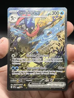 Pokemon TCG Greninja EX SVP 132 Shrouded Fable Black Star Promo Illustration NM - Image 3