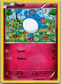 Marill McDonald's Promos 2015 #010/012 Pokemon Holo NM/LP - Image 1