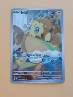 Pokemon Scarlet & Violet Paradox Rift Joltik 196/182 Illustration Rare - Image 1