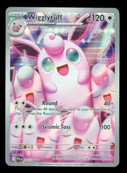 Pokemon WIGGLYTUFF 105/094 - Phantasmal Flames - ILLUSTRATION RARE - MINT - Image 1