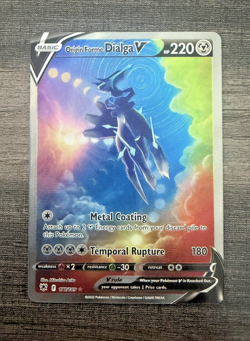 🔥 ORIGIN FORME DIALGA V 177/189 Alternate Alt Full Art AA Pokemon NM-MINT GEM! - Image 1