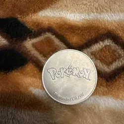 Vintage Pokemon Lugia Collectible Silver Token Coin Nintendo/CR/GF - Image 2