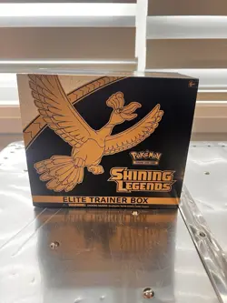 EMPTY ETB Sun & Moon Shining Legends Pokemon TCG Elite Trainer Boxes- NO CARDS - Image 1