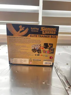 EMPTY ETB Sun & Moon Shining Legends Pokemon TCG Elite Trainer Boxes- NO CARDS - Image 2