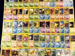 Vintage Pokemon Card Lot of 101 - WOTC Base Fossil Jungle Rocket Rares + Others - Image 3