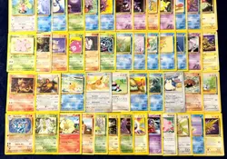 Vintage Pokemon Card Lot of 101 - WOTC Base Fossil Jungle Rocket Rares + Others - Image 4