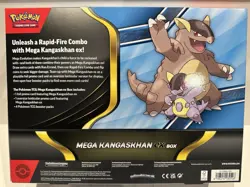 Pokemon TCG Mega Kangaskhan ex COLLECTION BOX Factory Sealed - Image 2