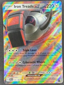 Pokemon Iron Treads ex 143/198 SVI Scarlet & Violet NM - Image 1