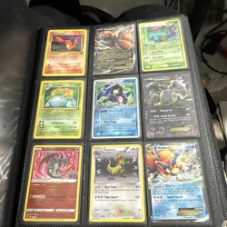 Pokemon Card Collection Binder Lot Vintage Pokemon Card First Edition Holos WOTC - Image 1
