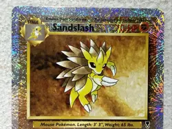 2002 Pokemon Legendary Collection Sandslash Reverse Holo #62/110 - Image 2