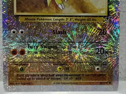 2002 Pokemon Legendary Collection Sandslash Reverse Holo #62/110 - Image 3