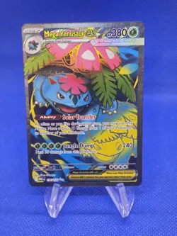 Pokemon ME01: Mega Evolution Mega Venusaur ex 155/132 Full Art Ultra Rare NM - Image 1