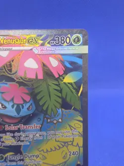 Pokemon ME01: Mega Evolution Mega Venusaur ex 155/132 Full Art Ultra Rare NM - Image 4