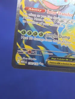 Pokemon ME01: Mega Evolution Mega Venusaur ex 155/132 Full Art Ultra Rare NM - Image 5