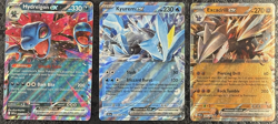 POKEMON EXCADRILL EX - KYUREM EX - HYDREIGON EX CARDS (SET OF 3) - Image 1