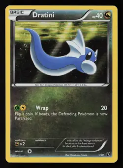 Dratini 1/20 Dragon Vault Pokemon TCG LP - Image 1