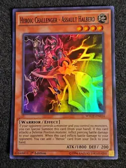 Heroic Challenger - Assault Halberd WSUP-EN016, Common, 1st Edition VLP - Image 1
